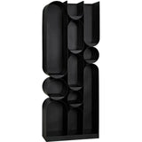 Atomic Bookcase Black Metal Etagere Etageres LOOMLAN By Noir