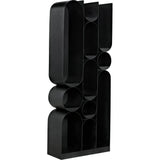 Atomic Bookcase Black Metal Etagere Etageres LOOMLAN By Noir