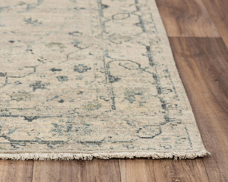 Atri Central Medallion Beige/ Green Large Area Rugs For Living Room Area Rugs LOOMLAN By LOOMLAN