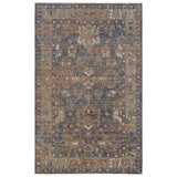 Attu Floral Charcoal Large Area Rugs For Living Room Area Rugs LOOMLAN By LOOMLAN