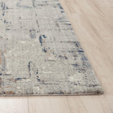 Audi Abstract Gray/ Multi Large Area Rugs For Living Room Area Rugs LOOMLAN By LOOMLAN