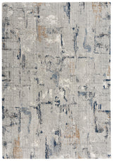 Audi Abstract Gray/ Multi Large Area Rugs For Living Room Area Rugs LOOMLAN By LOOMLAN