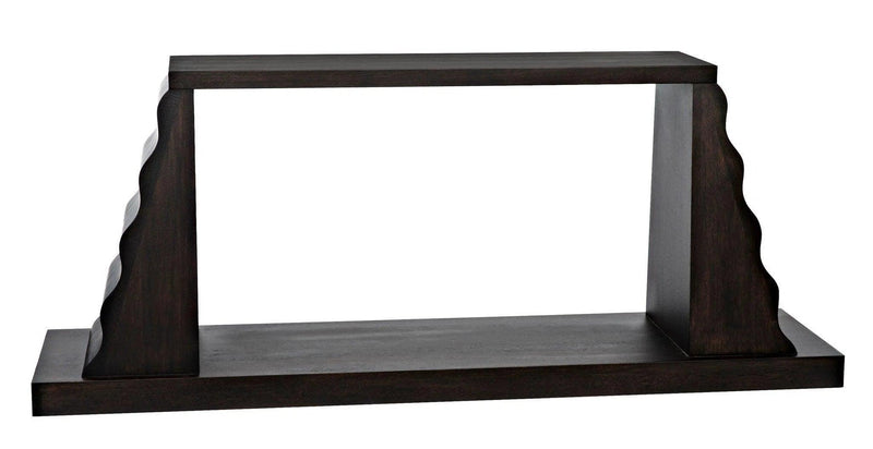 Aurora Console, Ebony Walnut Console Tables LOOMLAN By Noir