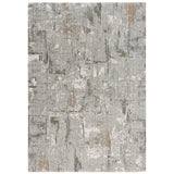 Ausi Abstract Gray Large Area Rugs For Living Room Area Rugs LOOMLAN By LOOMLAN