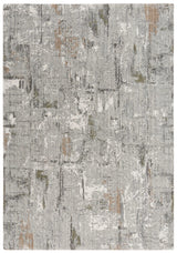 Ausi Abstract Gray Large Area Rugs For Living Room Area Rugs LOOMLAN By LOOMLAN