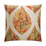 Autumn Red Throw Pillow With Insert Throw Pillows LOOMLAN By D.V. Kap