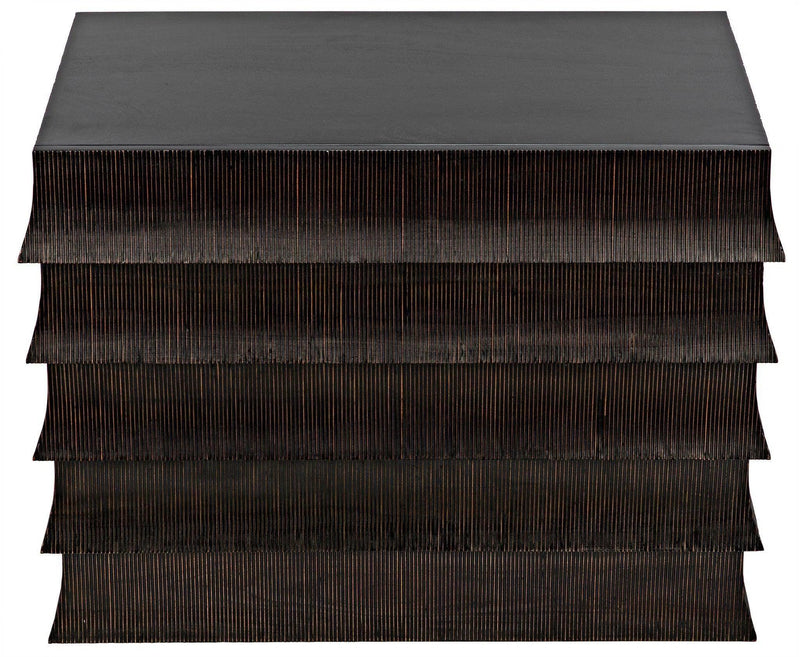 Ava Wood Black Dresser Dressers LOOMLAN By Noir