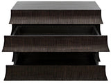 Ava Wood Black Dresser Dressers LOOMLAN By Noir