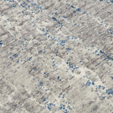 Aver Abstract Gray/ Blue Large Area Rugs For Living Room Area Rugs LOOMLAN By LOOMLAN