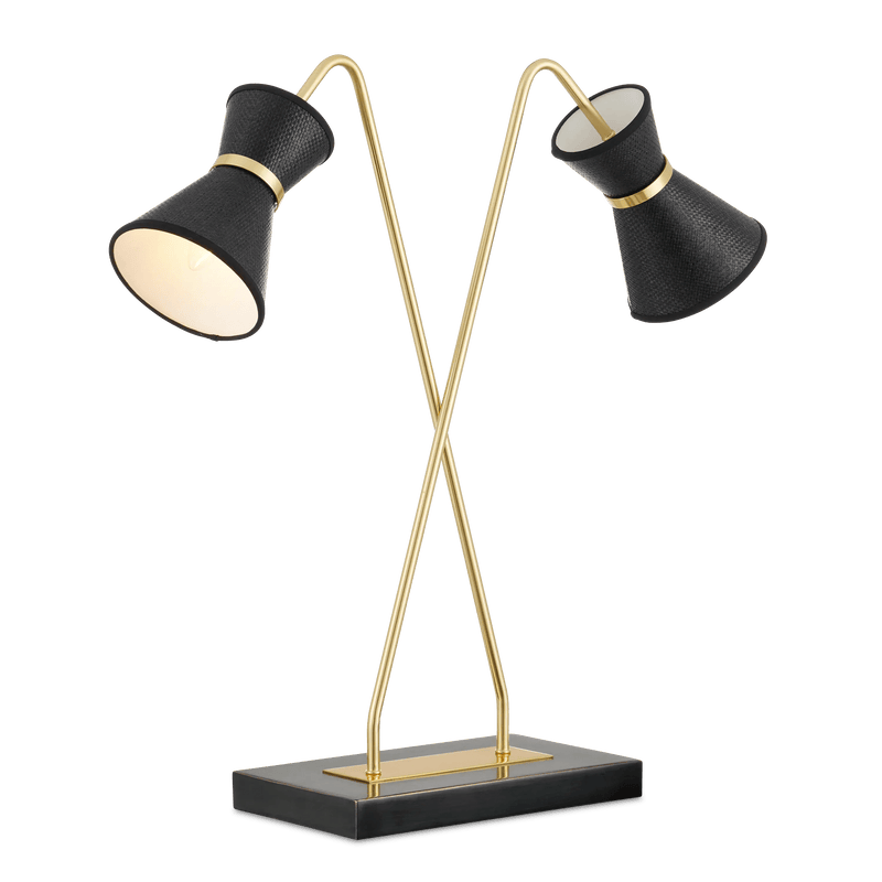 Avignon Desk Lamp Table Lamps LOOMLAN By Currey & Co