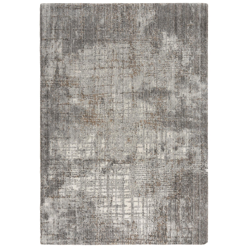 Avis Abstract Gray Large Area Rugs For Living Room Area Rugs LOOMLAN By LOOMLAN