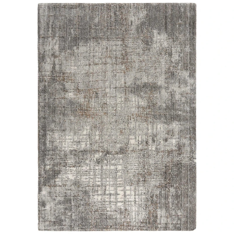 Avis Abstract Gray Large Area Rugs For Living Room Area Rugs LOOMLAN By LOOMLAN