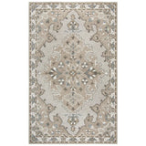 Awad Central Medallion Tan Large Area Rugs For Living Room Area Rugs LOOMLAN By LOOMLAN