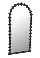 Aya Mirror Black Leaner Floor Mirror Floor Mirrors LOOMLAN By Noir