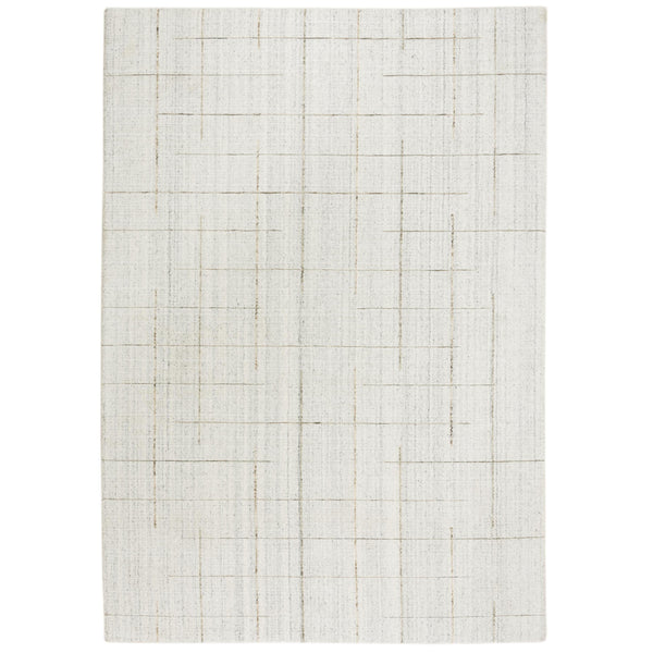 Ayur Solid Ivory Area Rugs For Living Room Area Rugs LOOMLAN By LOOMLAN