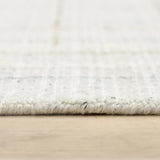 Ayur Solid Ivory Area Rugs For Living Room Area Rugs LOOMLAN By LOOMLAN