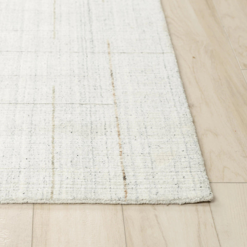 Ayur Solid Ivory Area Rugs For Living Room Area Rugs LOOMLAN By LOOMLAN