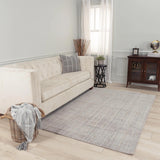 Azal Solid Gray Area Rugs For Living Room Area Rugs LOOMLAN By LOOMLAN