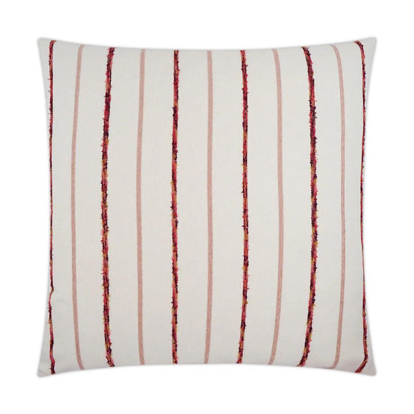 Azaria Fiesta Red Throw Pillow With Insert Throw Pillows LOOMLAN By D.V. Kap