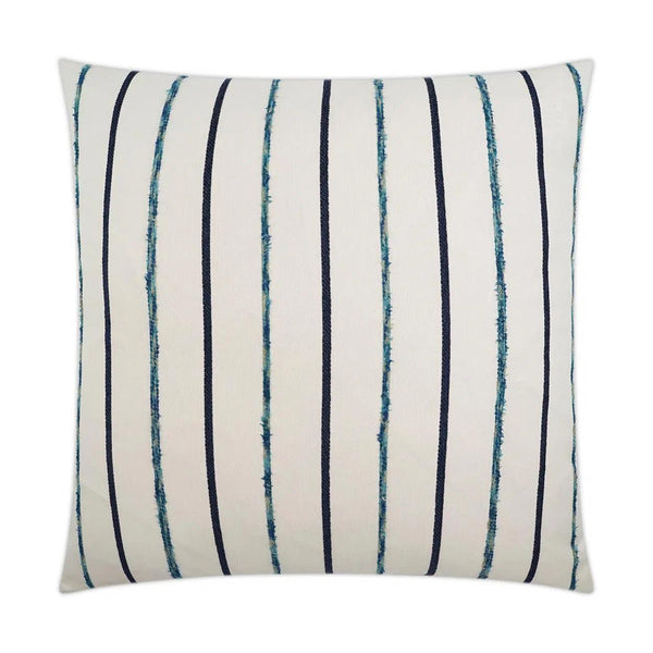 Azaria Lapis Blue Throw Pillow With Insert Throw Pillows LOOMLAN By D.V. Kap