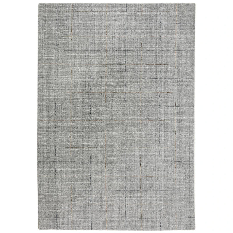 Azer Solid Dark Gray Area Rugs For Living Room Area Rugs LOOMLAN By LOOMLAN