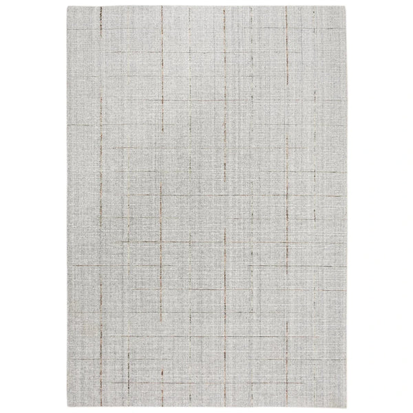 Azim Solid Light Gray Area Rugs For Living Room Area Rugs LOOMLAN By LOOMLAN