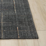 Azor Solid Charcoal Area Rugs For Living Room Area Rugs LOOMLAN By LOOMLAN