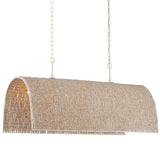 Aztec Rectangular Chandelier Chandeliers LOOMLAN By Currey & Co