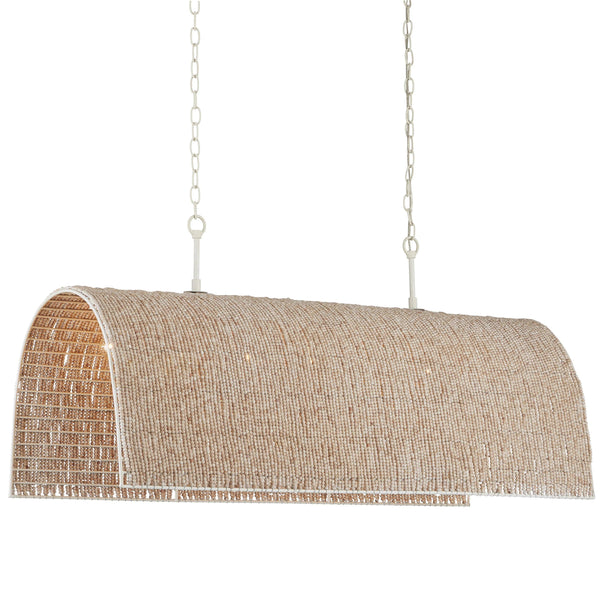 Aztec Rectangular Chandelier Chandeliers LOOMLAN By Currey & Co