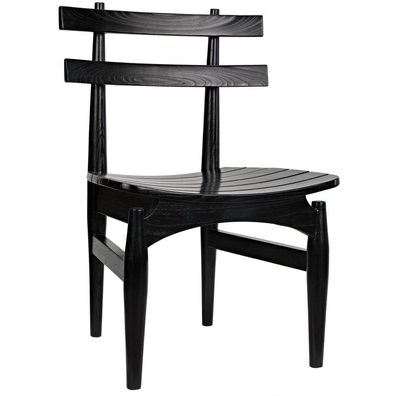 Azumi Chair, Charcoal Black Dining Chairs LOOMLAN By Noir