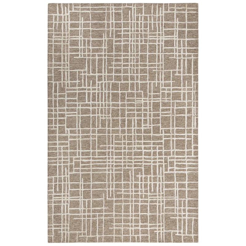 Baby Geometric Brown Area Rugs For Living Room Area Rugs LOOMLAN By LOOMLAN