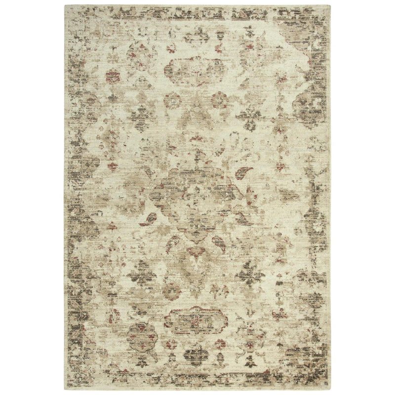 Bacs Medallion Beige Large Area Rugs For Living Room Area Rugs LOOMLAN By LOOMLAN