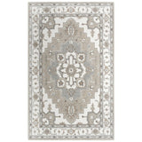 Badu Traditional Brown Living Room Rug Area Rugs LOOMLAN By LOOMLAN