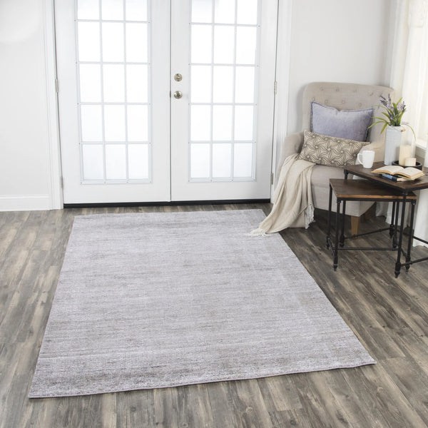 Baja Solid Gray Area Rugs For Living Room Area Rugs LOOMLAN By LOOMLAN