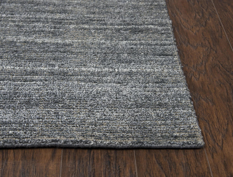 Baka Solid Denim Area Rugs For Living Room Area Rugs LOOMLAN By LOOMLAN