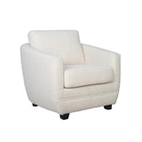 Baltimo Club Chair - Boucle Cream Club Chairs LOOMLAN By LH Imports