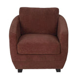 Baltimo Club Chair - Deep Rust Club Chairs LOOMLAN By LH Imports