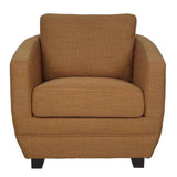 Baltimo Club Chair - Gold Club Chairs LOOMLAN By LH Imports