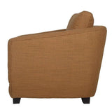 Baltimo Club Chair - Gold Club Chairs LOOMLAN By LH Imports