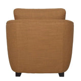 Baltimo Club Chair - Gold Club Chairs LOOMLAN By LH Imports