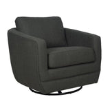 Baltimo Swivel Glider - Evergreen Club Chairs LOOMLAN By LH Imports