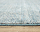 Bamb Solid Blue Area Rugs For Living Room Area Rugs LOOMLAN By LOOMLAN