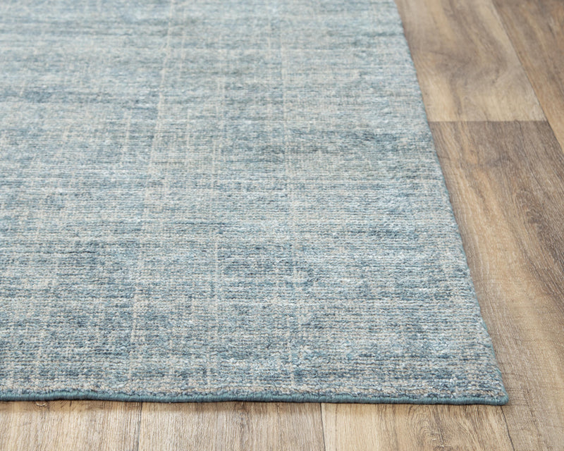 Bamb Solid Blue Area Rugs For Living Room Area Rugs LOOMLAN By LOOMLAN