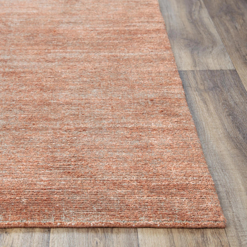 Bana Solid Rust Area Rugs For Living Room Area Rugs LOOMLAN By LOOMLAN