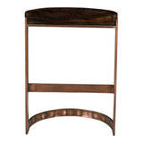 Bancroft Wood and Iron Grey Counter Stool Counter Stools LOOMLAN By Moe's Home