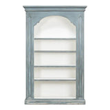 Banner Bungalow Display Bookcase Blue Bookcases LOOMLAN By Sarreid