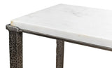 Banswara Console Table White Marble Console Tables LOOMLAN By Sarreid