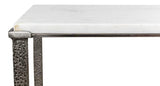 Banswara Console Table White Marble Console Tables LOOMLAN By Sarreid