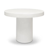 Bar Fiber Reinforced Concrete Round Bar Table Outdoor Dining Tables LOOMLAN By Urbia