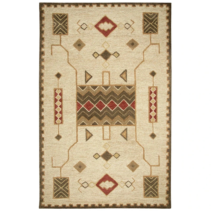 Barb Tribal Gold Large Area Rugs For Living Room Area Rugs LOOMLAN By LOOMLAN